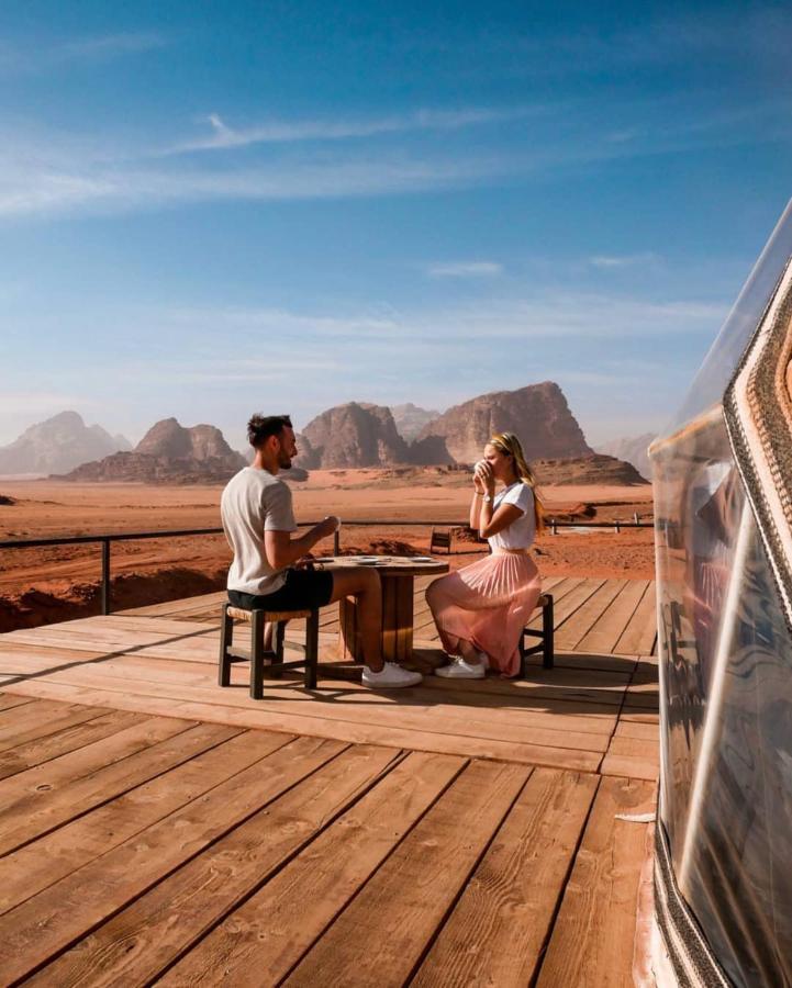 Sun Luxury Camp &Tour Lägenhet Wadi Rum Exteriör bild