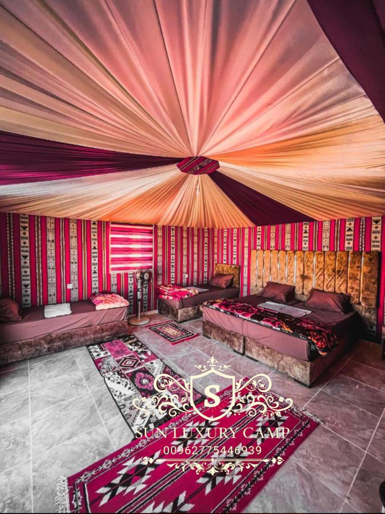 Sun Luxury Camp &Tour Lägenhet Wadi Rum Exteriör bild